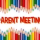 REMINDER: 3RD AND 4TH GRADE PARENT MEETINGS TONIGHT!